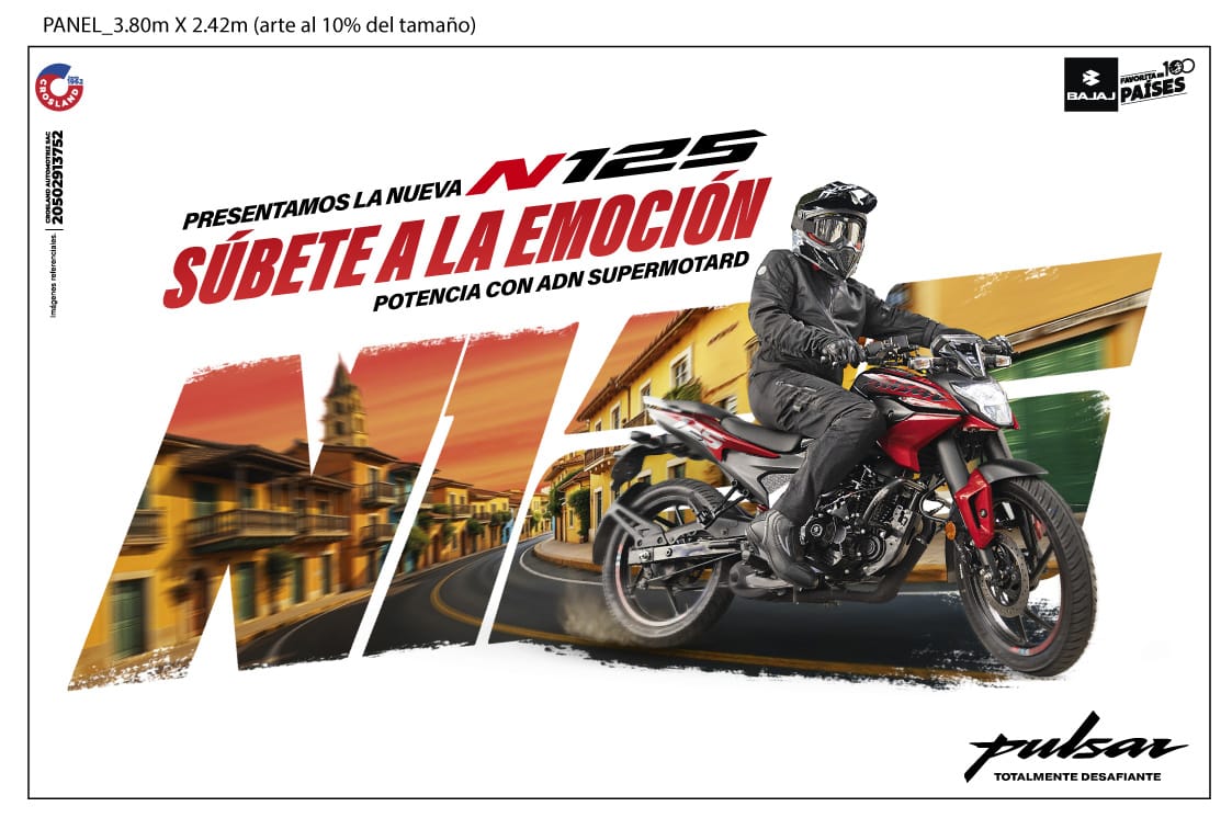 Lanzamiento Pulsar N125