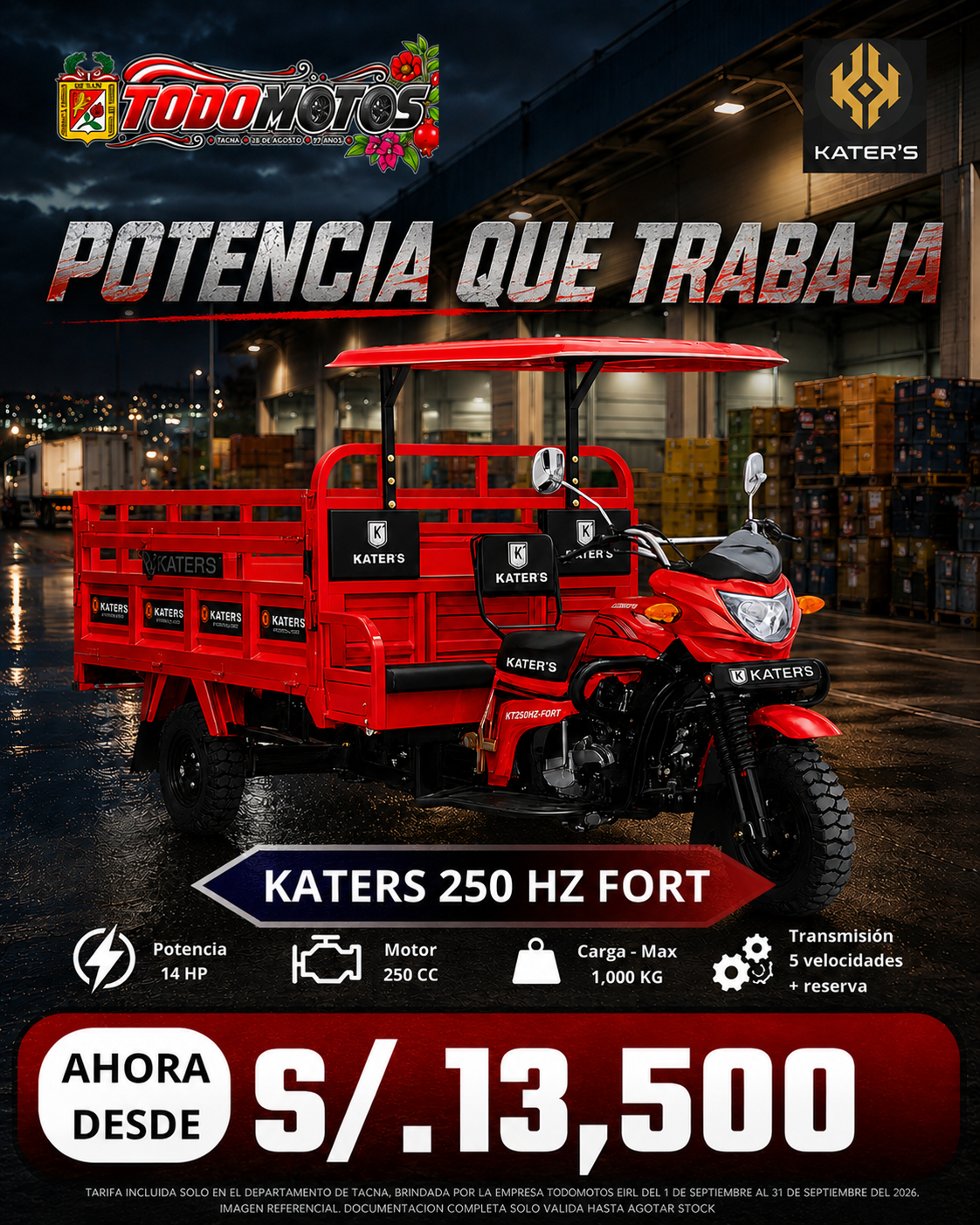Vehículo de carga